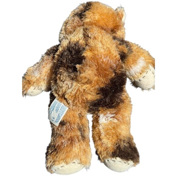 Build-A-Bear Plush Calico Cat Teddy Heart Patch Stitch Stuffed Toy Support Pet - Picture 5 of 16